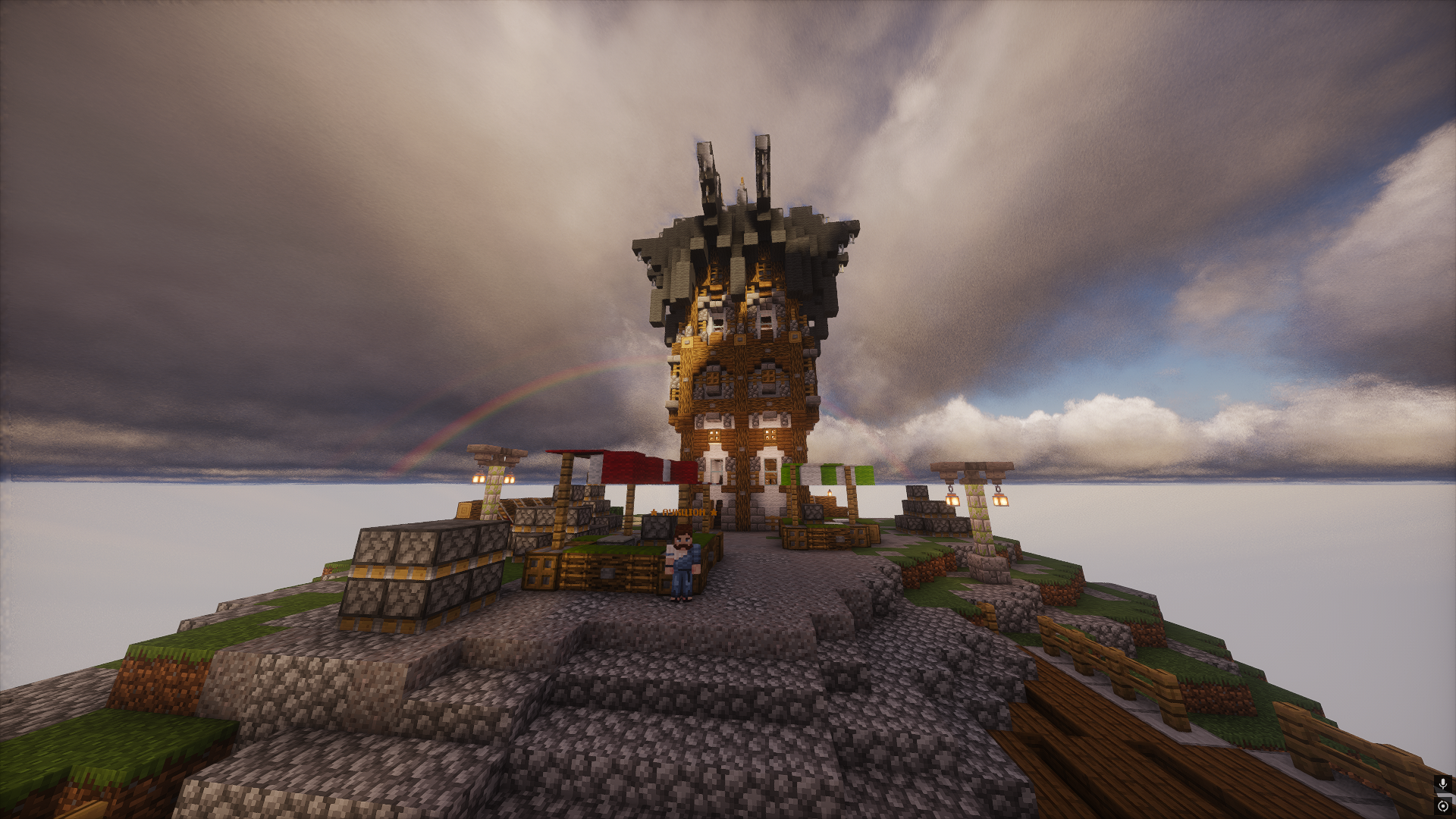 Скріншот з Minecraft сервера Kolosok — спільнота
